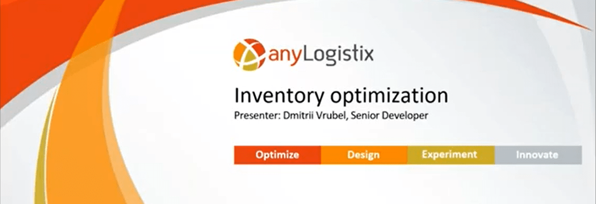 Webinar: Simulation-based Inventory Optimization with anyLogistix