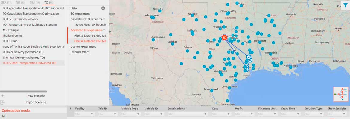 anyLogistix 2.11 Overview with Advanced Transportation Optimization
