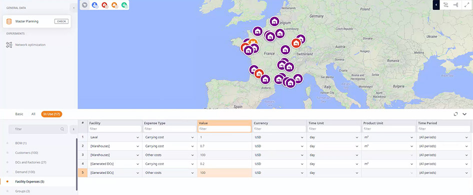  Supply Chain Master Planning