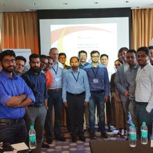 Attendees at anyLogistix Supply Chain Design and Optimization training in Bangalore
