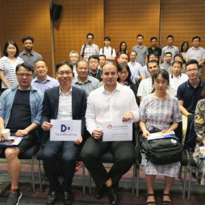 Attendees at anyLogistix Supply Chain Design and Optimization seminar in Hong Kong