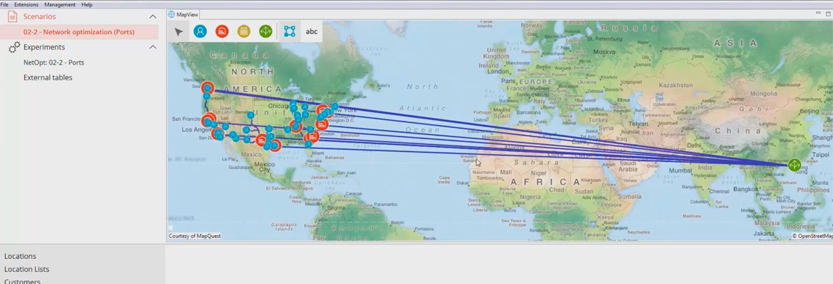 Supply Chain Master Planning and Network Optimization in anyLogistix