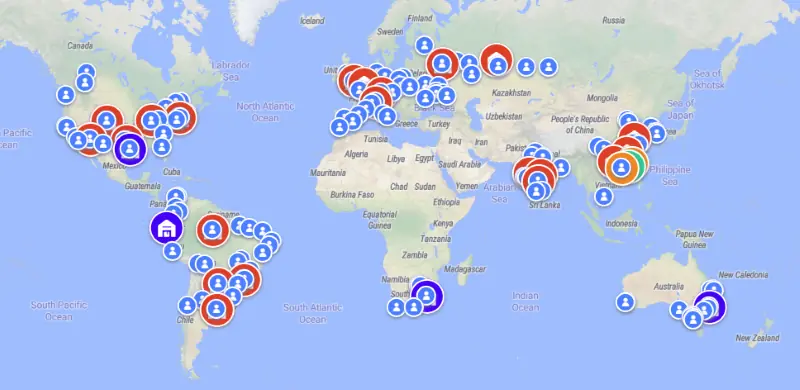 A screenshot of a global network optimization for in anyLogistix