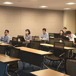 Attendees at anyLogistix Supply Chain Design and Optimization training in Seoul