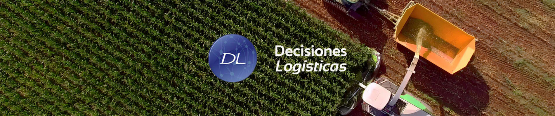 Decisiones Logísticas’ logo over the field